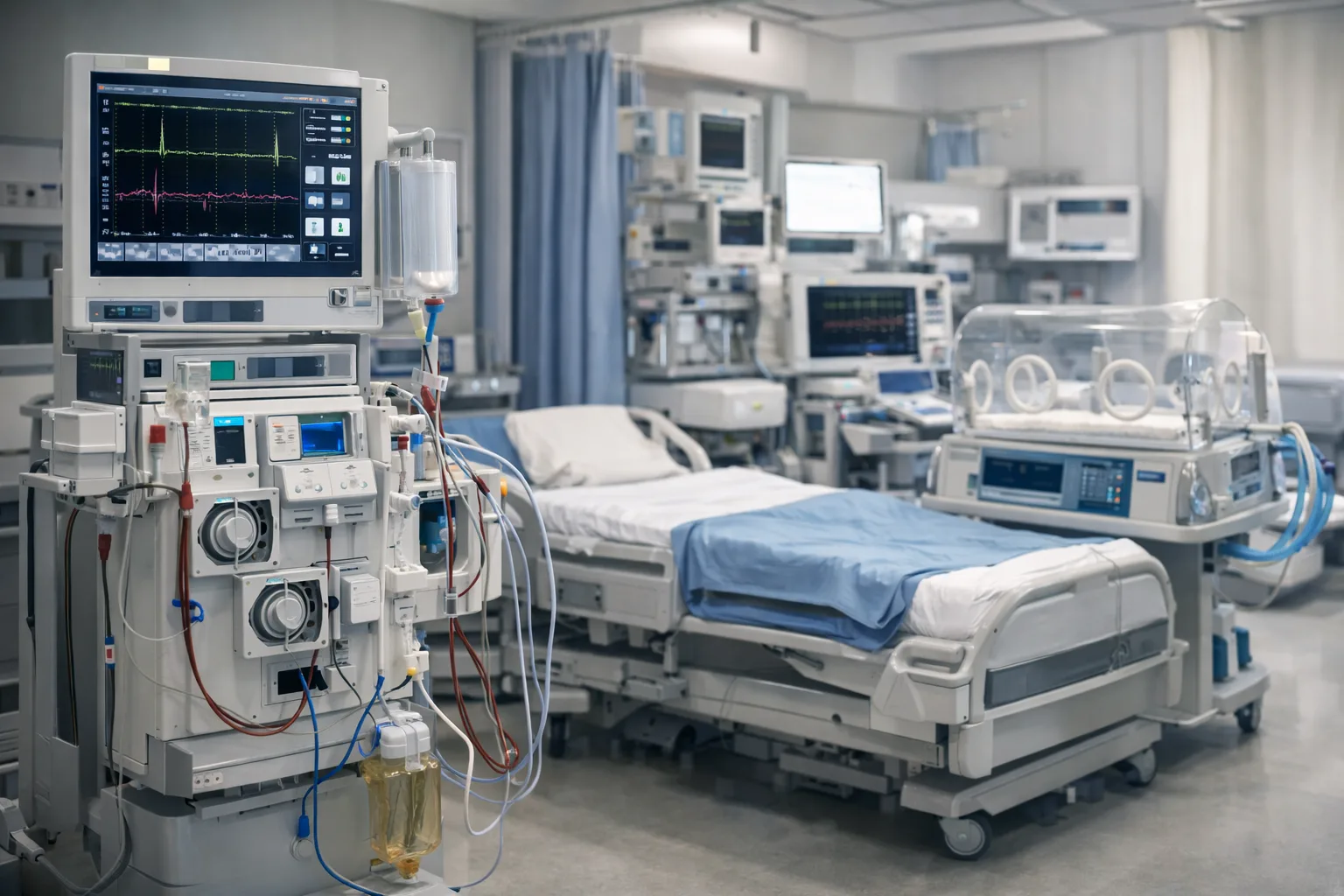Critical care ICU PICU NICU facility