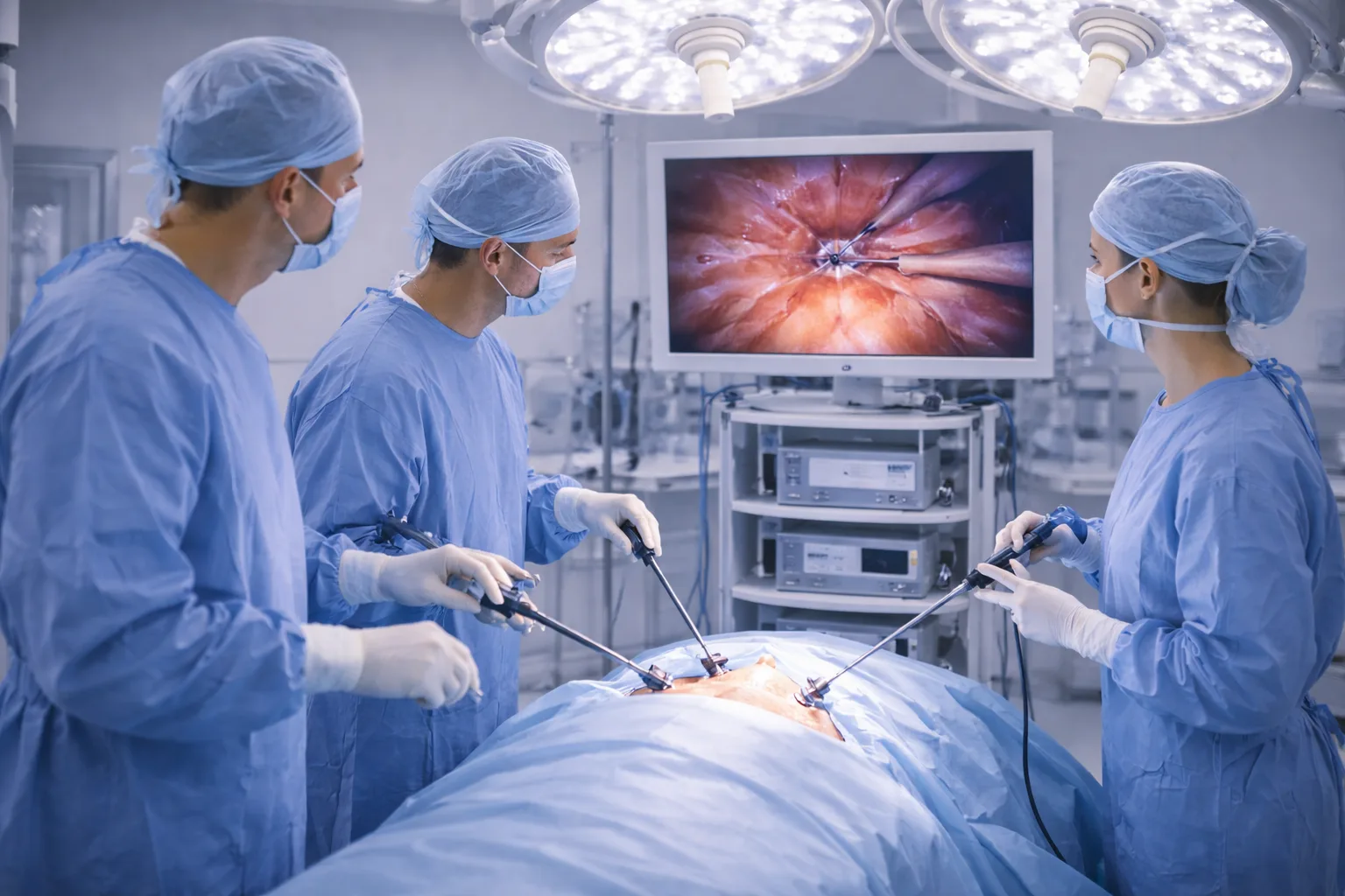 Laparoscopic surgery facility